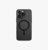 UNIQ Clario case for iPhone 16 Pro Max Smoke - back detail