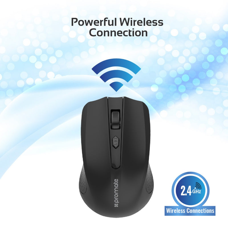 Promate Clix-8 ergonomic contoured shape detail