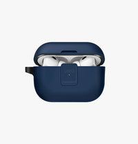UNIQ Clyde locking AirPods Pro 2 case Royal Blue Dark Grey