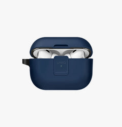 UNIQ Clyde locking AirPods Pro 2 case Royal Blue Dark Grey