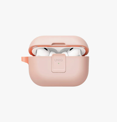 UNIQ Clyde locking AirPods Pro 2 case Light Pink