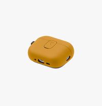 UNIQ Clyde case for AirPods Pro 3 Racing Yellow - flat lay