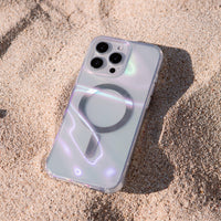 UNIQ Coehl Savon case for iPhone 16 Pro Max Bubble Prism - holographic detail