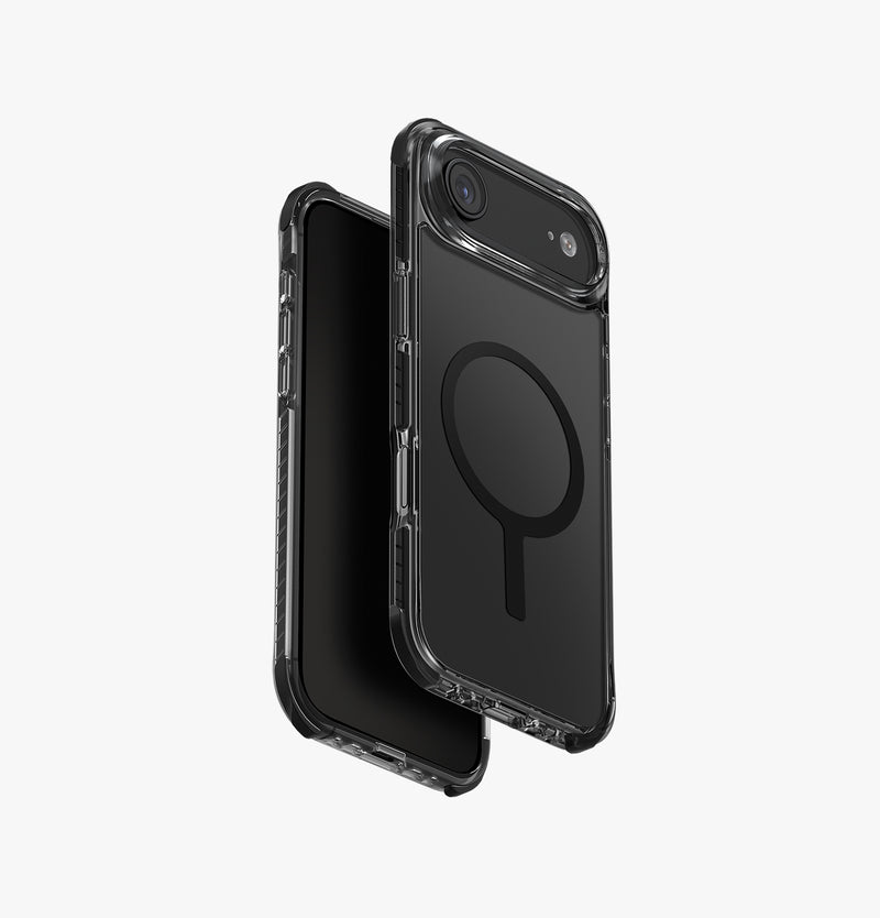 UNIQ Combat triple-layered protective case for iPhone Air Carbon Black - main view