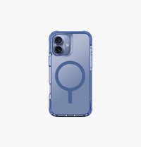UNIQ Combat case for iPhone 16 Pearl Blue - front view