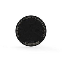 MHW-3BOMBER Espresso Puck Screen Titanium Plated Black بومبر باك سكرين تيتانيوم