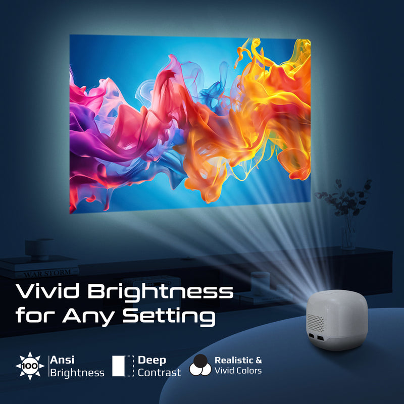 Promate CubeCast-2 Android 13 interface and ports detail