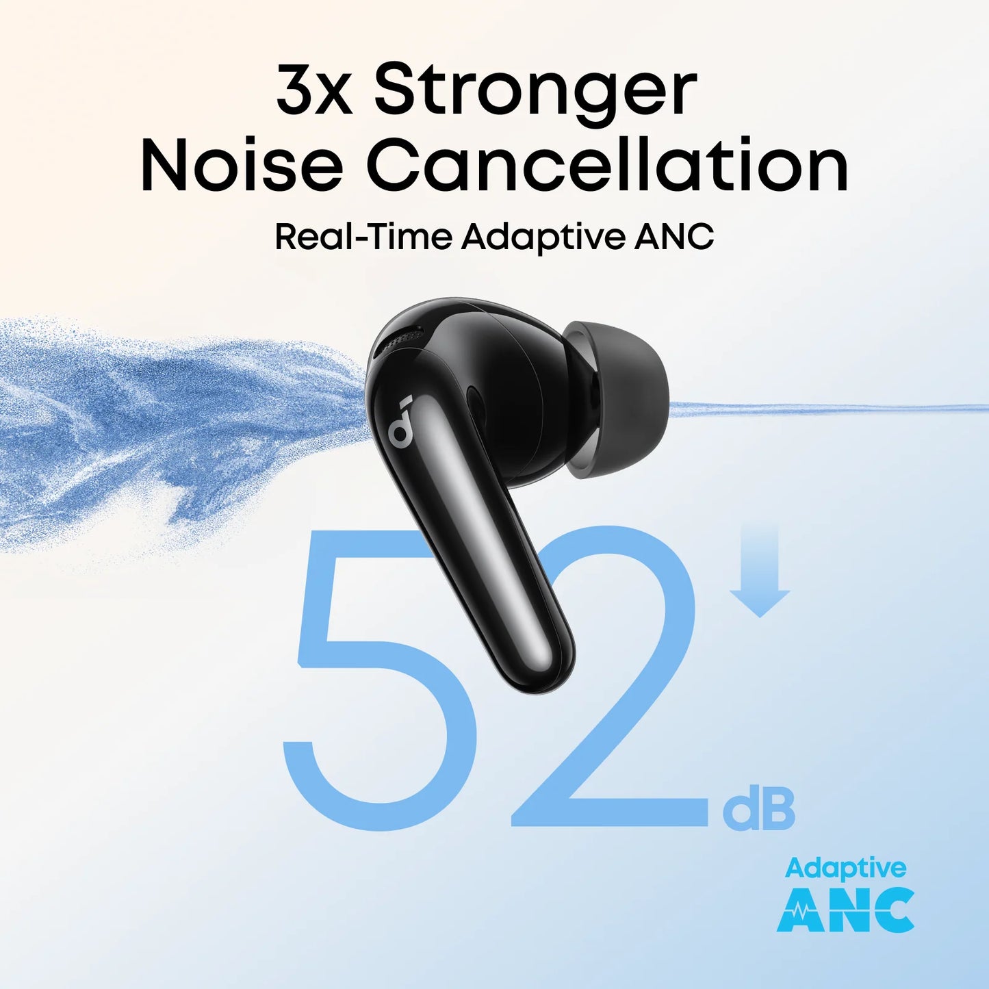 سماعات انكر ساوندكور R60i NC اللاسلكية بخاصية عزل الضوضاء وبوقت تشغيل حتى 50 ساعة | Anker Soundcore R60i NC Wireless Earbuds, Up to 50H Playtime