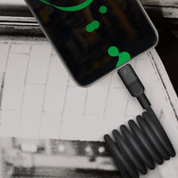 Momax Mag.Link 66W USB-A to USB-C Magnetic Cable Black - Features