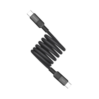كيبل موماكس ماج لنك المغناطيسي تايب سي الى تايب سي بقدرة شحن 60 واط وطول 1 متر | Momax Mag.Link 60W Magnetic USB‑C to USB‑C Cable, 1 m