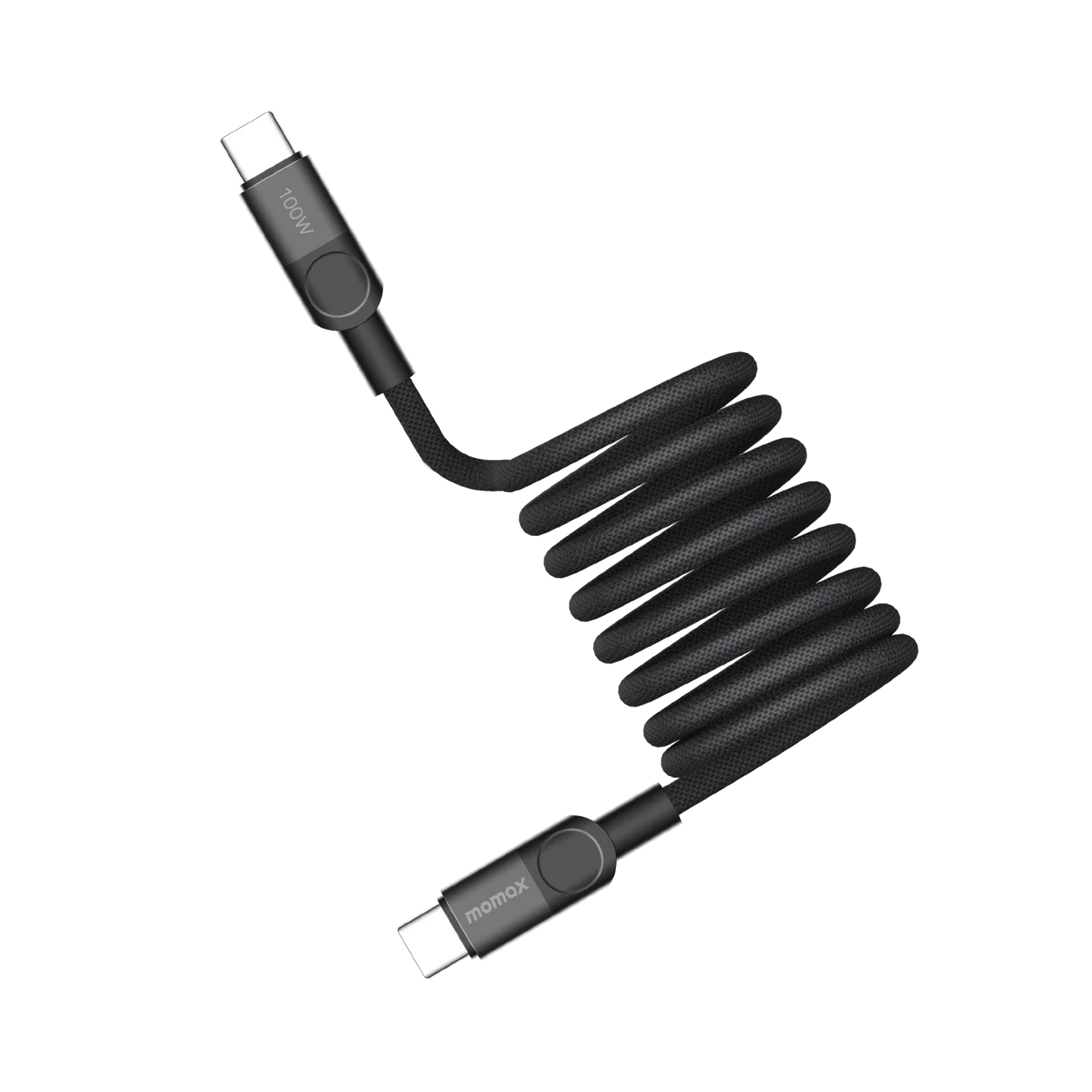 Kabloya USB-C bo USB-C ya Magnetîkî ya 100W ya Momax Mag.Link, 2m - Kabloya USB-C bo USB-C ya Magnetîkî ya Momax Mag.Link, 100W, 2m dirêj
