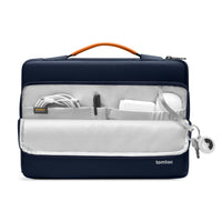 tomtoc Defender-A14 briefcase navy blue detail