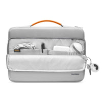 tomtoc Defender-A14 briefcase gray detail