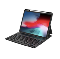 حافظة آيباد مع لوحة مفاتيح 10.9 إنش 2في1 واقية ومقاومة للماء | Protective Keyboard Case for iPad 10.9 2-in-1 Waterproof