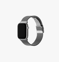UNIQ Dante Pro Milanese stainless steel Apple Watch band Titanium Silver