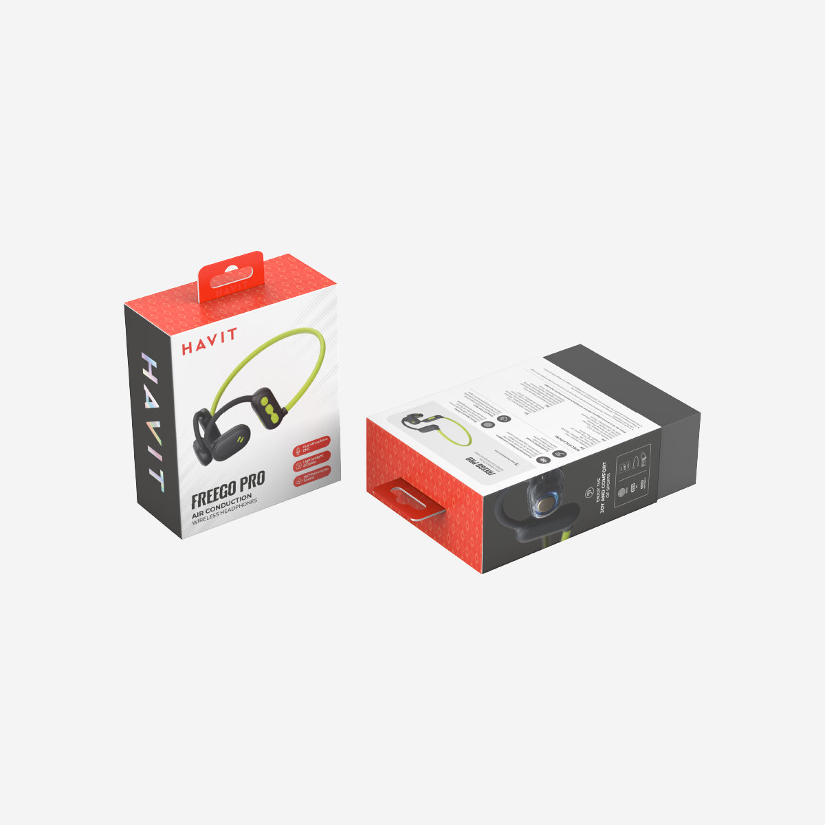 Guhdarên Hewayî yên Bêtêl ên HAVIT Freego Pro E553BT