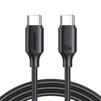كيبل USB-C إلى USB-C بقدرة 60 واط وطول متر من جويرووم S-A9 | Joyroom S-A9 60W USB-C to USB-C Cable 1m