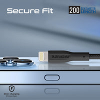 Promate XCord-Ai200 Black four-core copper wire construction detail
