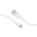 كابل شحن ونقل بيانات USB-A إلى لايتننج لأجهزة أبل بطول مترين | Promate XCord-Ai200 - أبيض