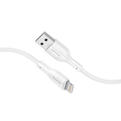 Promate XCord-Ai200 White USB-A to Lightning cable 2m for Apple devices - main view