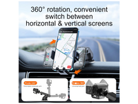حامل هاتف سيارة للداشبورد من جويرووم - اسود | Joyroom JR-ZS283 Car Dashboard Phone Holder – Black