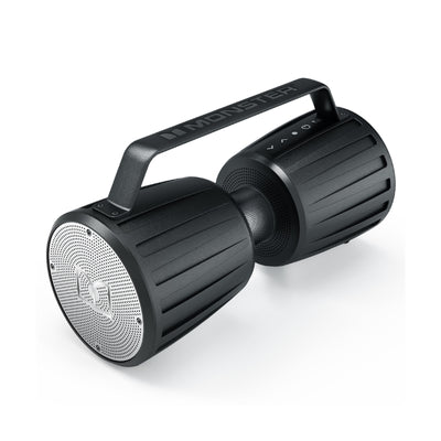 Monster Adventurer Force Portable Bluetooth Speaker 80W Black | سماعة مونستر أدفنتشرر فورس المحمولة 80 واط أسود