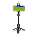 حامل سيلفي ويوو Wi-SE011 محمول مع تحكم عن بعد بلوتوث وإضاءة تجميل | WiWU Mini Portable Selfie Stick Wi-SE011 with Bluetooth Remote & Beauty Light