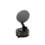 حامل هاتف ويوو Wi-CH057 المغناطيسي قابل للطي والدوران 360 درجة - اسود | WiWU Wi-CH057 Vacuum Suction Foldable Magnetic Phone Holder 360° Rotating – Black