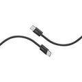 كابل USB-C شحن سريع 60 واط بغلاف قماشي مضفّر بطول 1.2 متر | Promate EcoLine-CC120 - أسود