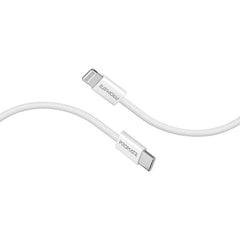 Promate EcoLine-Ci120 White 27W USB-C to Lightning cable - main view
