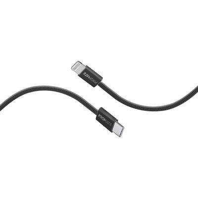 Promate EcoLine-Ci120 Black 27W USB-C to Lightning cable - main view