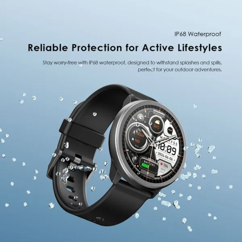 ساعة اورايمو OSW-820 الذكية - اسود | Oraimo Smart watch OSW-820 - Black