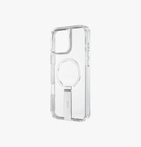 UNIQ Eleva case for iPhone 16 Pro Max Clear - angled view