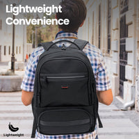 Promate ElitePack-Go Laptop Backpack 15.6 inch Water Resistant Lining-Straps