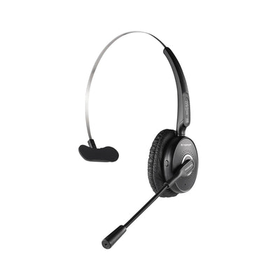 Promate Engage HD Voice Mono Bluetooth Headset 220mAh Black-Front