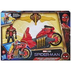سبايدرمان دراجة جيت ويب مع شخصية | Spider-Man Deluxe Jet Web Cycle with Figure