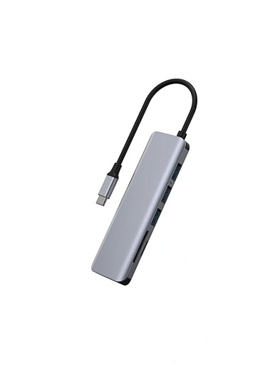 WiWU Type C Adapter 7 di 1 Ji bo Macbook