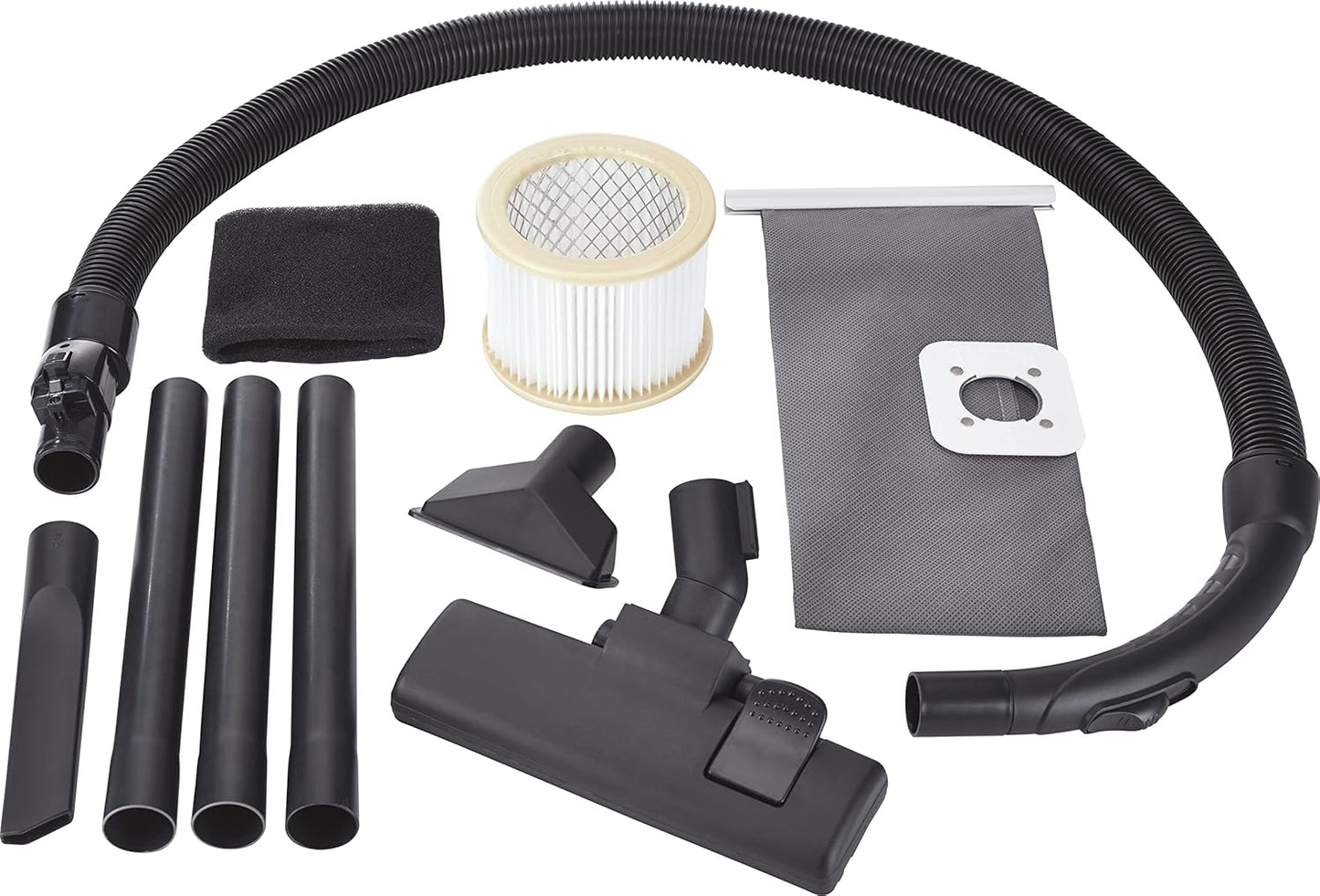 مكنسة كهربائية أسطوانية بلاك آند ديكر بقدرة 1200 واط وبسعة 10 لتر | Black+Decker 1200W 10L Wet & Dry Tank Cylinder Vacuum Cleaner