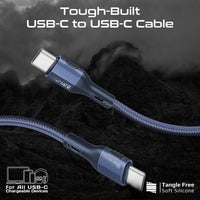 Promate FletchLink-CC Blue USB-C connector close-up