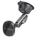 حامل شحن لاسلكي للسيارة 15 واط معتمد Qi2 بدوران 360 درجة | Promate FlexDrive-Qi2 FlexiGrip 15W MagSafe Compatible Qi2 Wireless Charger