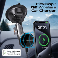 Promate FlexDrive-Qi2 مفصلان كرويان وذراع قابل للتعديل
