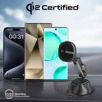 Promate FlexDrive-Qi2 دوران 360 درجة بلا حاضنة