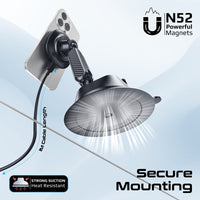 Promate FlexDrive-Qi2 أثناء شحن التلفون بالسيارة