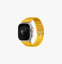 UNIQ Fluo water-resistant silicone Apple Watch band Golden Yellow