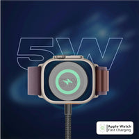Promate Fusion-CCW Black 1.4m multi-device cable full length