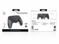 Master RGB Wireless Gaming Controller PS5 Black-Angle