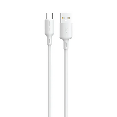 كيبل جرين لايون يو اس بي اي الى يو اس بي سي بقدرة شحن 100 واط وطول 1 متر - ابيض | Green Lion 100W USB-A to USB-C TPE Cable 1M - White