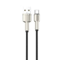 Kabloya USB-A berbi USB-C ya Green Lion 18W 1m ya bi pêçayî - Reş