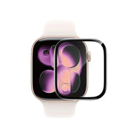 واقي شاشة جرين لايون 3D لساعات ابل سلسلة 11 ( 46 ملم ) - شفاف | Green Lion 3D Screen Protector For Apple Watch Series 11 (46mm) - Clear