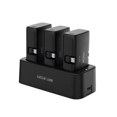 محطة باور بانك 3 في 1 من جرين لايون بسعة 15000 مللي أمبير | Green Lion 3-in-1 Power Bank Station 15000mAh